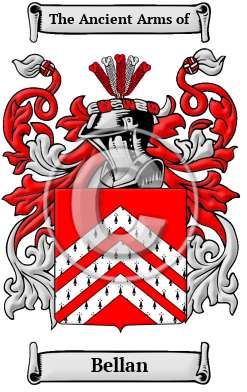 Bellan Family Crest Download (JPG) Heritage Series - 600 DPI