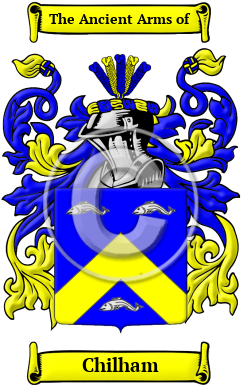 Chilham Family Crest Download (JPG) Heritage Series - 600 DPI