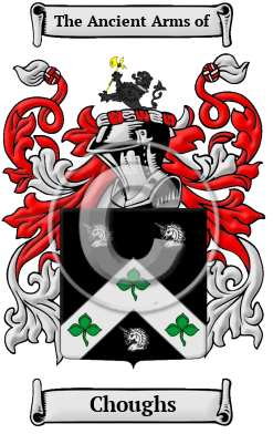Choughs Family Crest Download (JPG) Heritage Series - 600 DPI