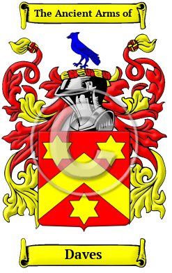 Daves Family Crest Download (JPG) Heritage Series - 600 DPI