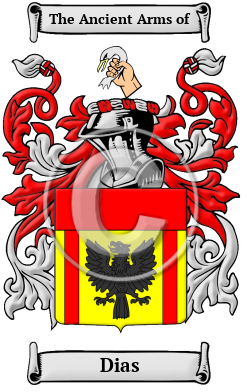Dias Family Crest Download (JPG) Heritage Series - 600 DPI