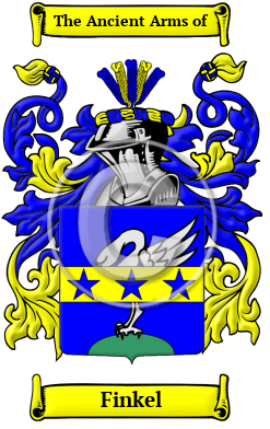 Finkel Family Crest Download (JPG) Heritage Series - 600 DPI