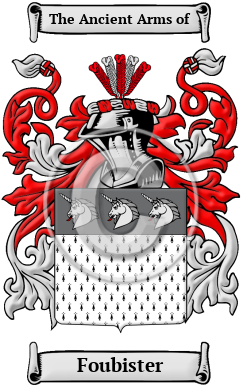 Foubister Family Crest Download (JPG) Heritage Series - 600 DPI