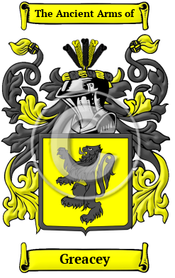 Greacey Family Crest Download (JPG) Heritage Series - 600 DPI