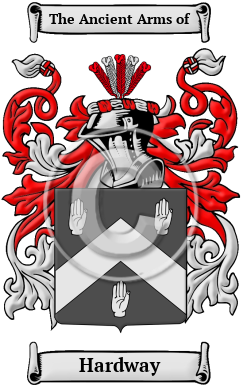 Hardway Family Crest Download (JPG) Heritage Series - 600 DPI