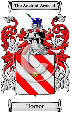 Hoctor Family Crest Download (JPG) Heritage Series - 600 DPI