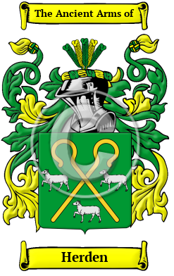 Herden Family Crest Download (JPG) Heritage Series - 600 DPI