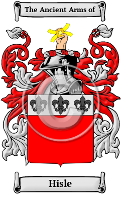 Hisle Family Crest Download (JPG) Heritage Series - 600 DPI
