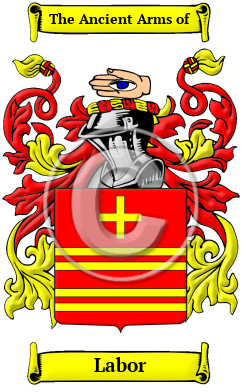 Labor Family Crest Download (JPG) Heritage Series - 600 DPI