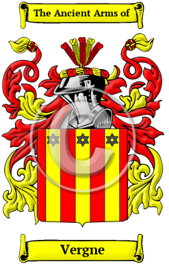 Vergne Family Crest Download (JPG) Heritage Series - 600 DPI