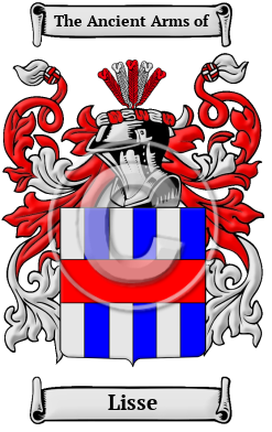 Lisse Family Crest Download (JPG) Heritage Series - 600 DPI