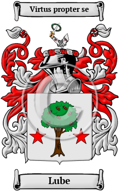 Lube Family Crest Download (JPG) Heritage Series - 600 DPI