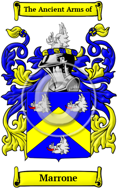 Marrone Family Crest Download (JPG) Heritage Series - 600 DPI