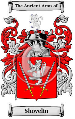 Shovelin Family Crest Download (JPG) Heritage Series - 600 DPI