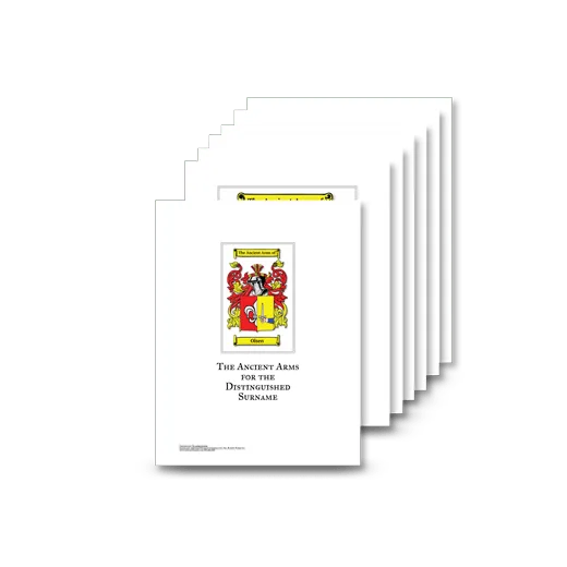 Deluxe Coat of Arms Symbolism - No Background