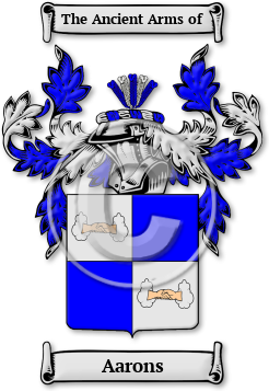 Aarons Family Crest Download (jpg) Legacy Series - 150 DPI