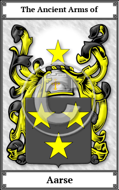 Aarse Family Crest Download (JPG) Book Plated - 600 DPI