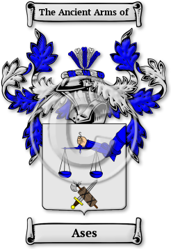 Ases Family Crest Download (jpg) Legacy Series - 150 DPI