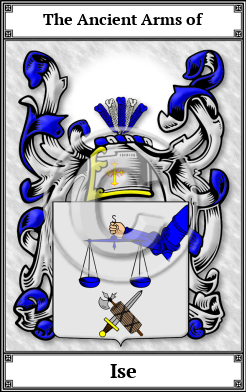 Ise Family Crest Download (JPG) Book Plated - 600 DPI