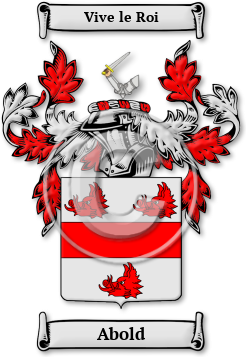 Abold Family Crest Download (jpg) Legacy Series - 150 DPI
