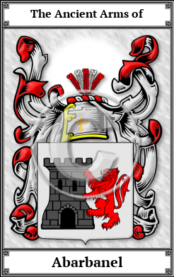 Abarbanel Family Crest Download (JPG)  Book Plated - 150 DPI