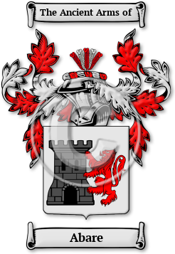 Abare Family Crest Download (jpg) Legacy Series - 150 DPI