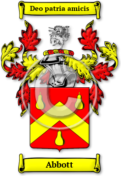 Abbott Family Crest Download (JPG) Legacy Series - 300 DPI
