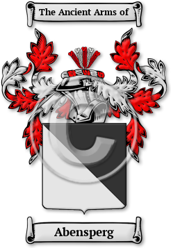 Abensperg Family Crest Download (jpg) Legacy Series - 150 DPI