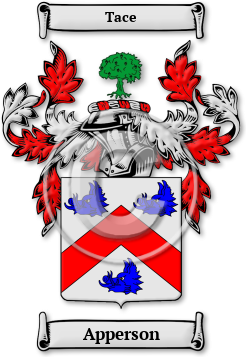 Apperson Family Crest Download (jpg) Legacy Series - 150 DPI