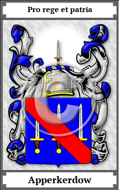 Apperkerdow Family Crest Download (JPG)  Book Plated - 150 DPI