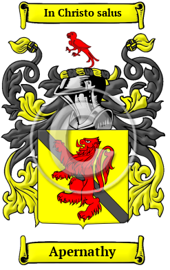 Apernathy Family Crest/Coat of Arms