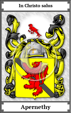 Apernethy Family Crest Download (JPG)  Book Plated - 150 DPI