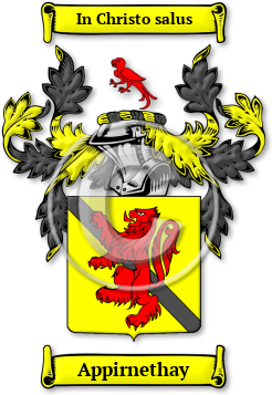 Appirnethay Family Crest Download (jpg) Legacy Series - 150 DPI