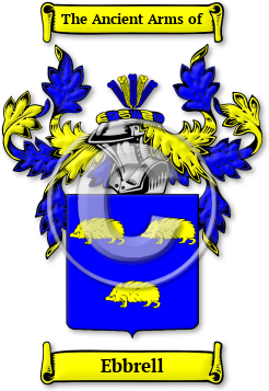 Ebbrell Family Crest Download (JPG) Legacy Series - 600 DPI