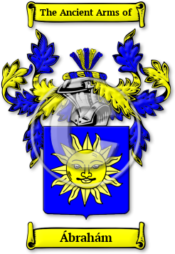 Ábrahám Family Crest Download (JPG) Legacy Series - 600 DPI