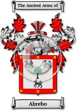 Abrebo Family Crest Download (jpg) Legacy Series - 150 DPI