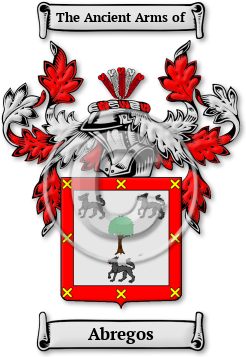 Abregos Family Crest Download (JPG) Legacy Series - 600 DPI