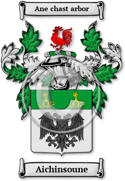 Aichinsoune Family Crest Download (jpg) Legacy Series - 150 DPI