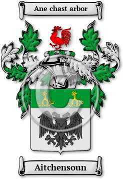 Aitchensoun Family Crest Download (jpg) Legacy Series - 150 DPI