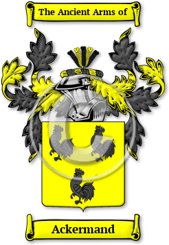 Ackermand Family Crest Download (JPG) Legacy Series - 600 DPI