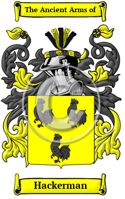 Hackerman Family Crest Download (JPG) Heritage Series - 600 DPI