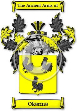 Okarma Family Crest Download (JPG) Legacy Series - 600 DPI
