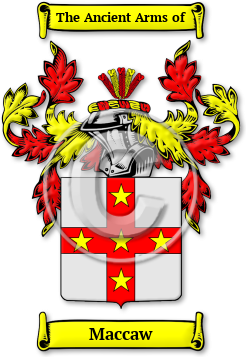 Maccaw Family Crest Download (jpg) Legacy Series - 150 DPI