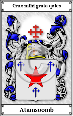 Atamsoomb Family Crest Download (JPG)  Book Plated - 150 DPI