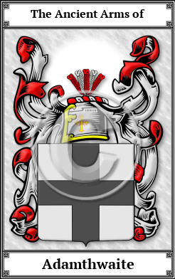 Adamthwaite Family Crest Download (JPG)  Book Plated - 150 DPI