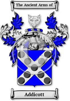 Addicott Family Crest Download (jpg) Legacy Series - 150 DPI