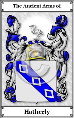 Hatherly Family Crest Download (JPG)  Book Plated - 150 DPI