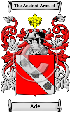 Ade Family Crest Download (JPG) Heritage Series - 600 DPI