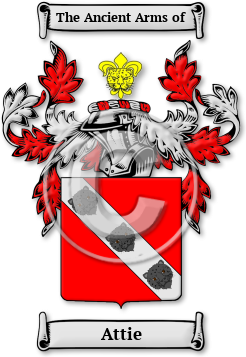 Attie Family Crest Download (JPG) Legacy Series - 300 DPI