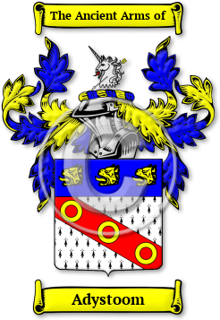 Adystoom Family Crest Download (jpg) Legacy Series - 150 DPI